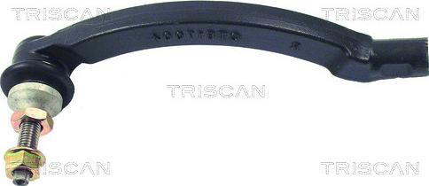 Triscan 8500 27124 - Наконечник рульової тяги, кульовий шарнір avtolavka.club