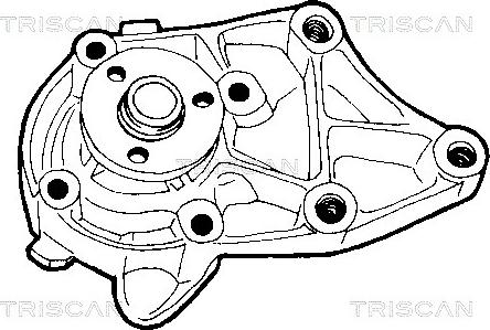 Triscan 8600 10864 - Водяний насос avtolavka.club