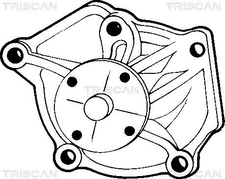 Triscan 8600 10310 - Водяний насос avtolavka.club