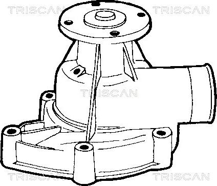 Triscan 8600 11001 - Водяний насос avtolavka.club