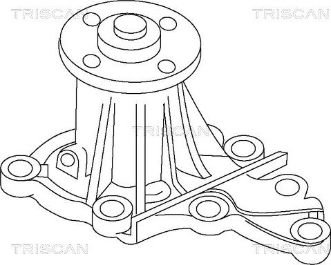 Triscan 8600 13922 - Водяний насос avtolavka.club