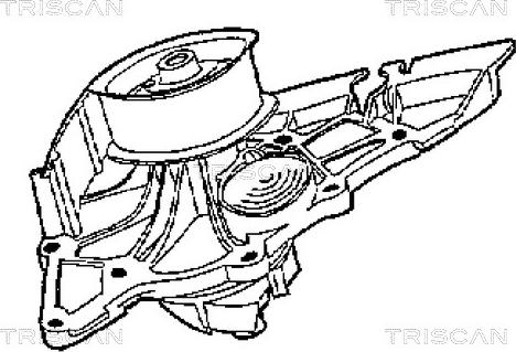 Triscan 8600 29004 - Водяний насос avtolavka.club