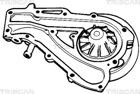 Triscan 8600 25814 - Водяний насос avtolavka.club