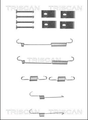 Triscan 8105 432006 - Комплектуючі, барабанний гальмівний механізм avtolavka.club