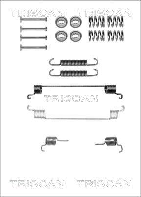 Triscan 8105 152540 - Комплектуючі, барабанний гальмівний механізм avtolavka.club