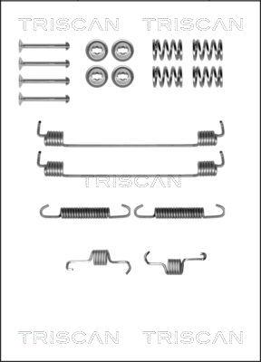 Triscan 8105 102596 - Комплектуючі, барабанний гальмівний механізм avtolavka.club