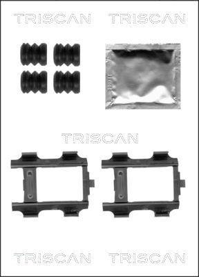 Triscan 8105 231610 - Комплектуючі, колодки дискового гальма avtolavka.club