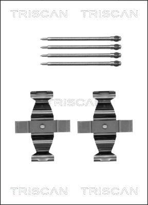 Triscan 8105 231612 - Комплектуючі, колодки дискового гальма avtolavka.club