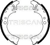 Triscan 8100 41497 - Комплект гальм, барабанний механізм avtolavka.club