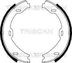 Triscan 8100 23027 - Комплект гальм, ручник, парковка avtolavka.club