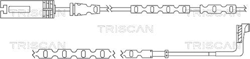 Triscan 8115 11055 - Сигналізатор, знос гальмівних колодок avtolavka.club