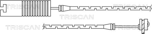 Triscan 8115 11025 - Сигналізатор, знос гальмівних колодок avtolavka.club