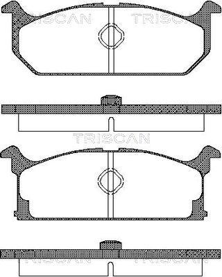 BENDIX 572261 - Гальмівні колодки, дискові гальма avtolavka.club