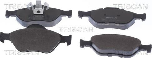 Triscan 8110 16008 - Гальмівні колодки, дискові гальма avtolavka.club