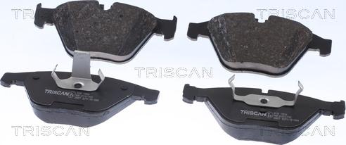 Triscan 8110 11016 - Гальмівні колодки, дискові гальма avtolavka.club