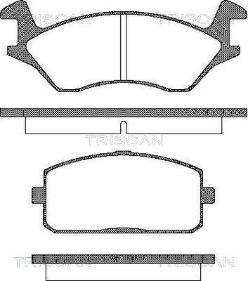 BENDIX 572389J - Гальмівні колодки, дискові гальма avtolavka.club