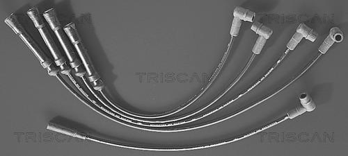 Triscan 8860 7165 - Комплект проводів запалювання avtolavka.club
