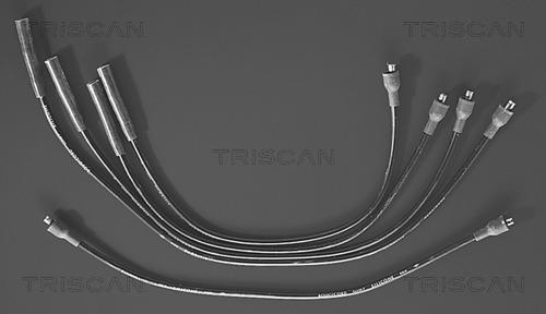 Triscan 8860 7220 - Комплект проводів запалювання avtolavka.club