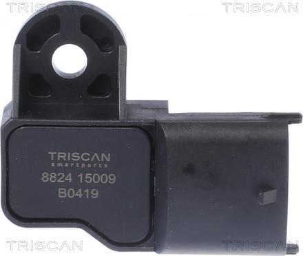 Triscan 8824 15009 - Датчик, тиск у впускний трубі avtolavka.club