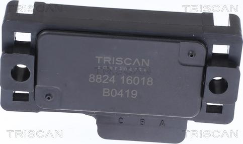 Triscan 8824 16018 - Датчик, тиск у впускний трубі avtolavka.club