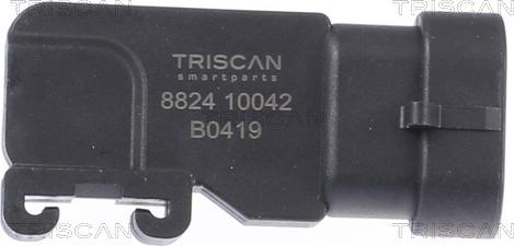 Triscan 8824 10042 - Датчик, тиск у впускний трубі avtolavka.club