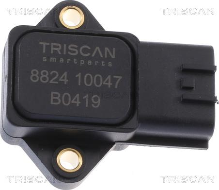 Triscan 8824 10047 - Датчик, тиск у впускний трубі avtolavka.club