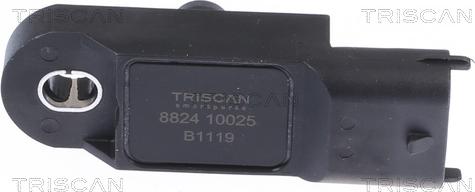 Triscan 8824 10025 - Датчик, тиск у впускний трубі avtolavka.club