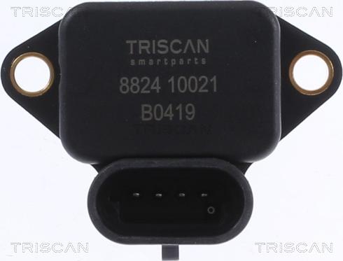 Triscan 8824 10021 - Датчик, тиск у впускний трубі avtolavka.club