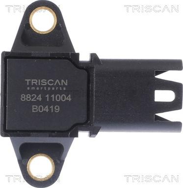 Triscan 8824 11004 - Датчик, тиск у впускний трубі avtolavka.club