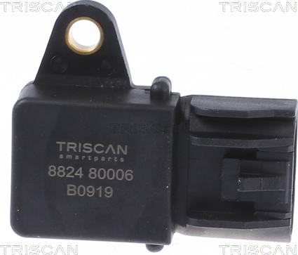 Triscan 8824 80006 - Датчик, тиск у впускний трубі avtolavka.club