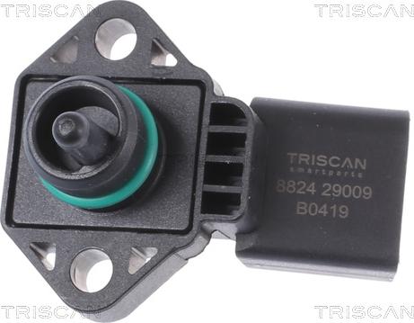 Triscan 8824 29009 - Датчик, тиск у впускний трубі avtolavka.club