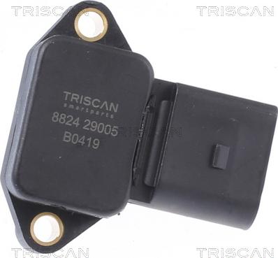 Triscan 8824 29005 - Датчик, тиск у впускний трубі avtolavka.club