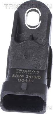 Triscan 8824 24020 - Датчик, тиск у впускний трубі avtolavka.club