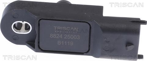 Triscan 8824 25003 - Датчик, тиск у впускний трубі avtolavka.club