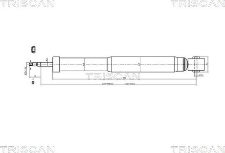 Triscan 8705 29204 - Амортизатор avtolavka.club