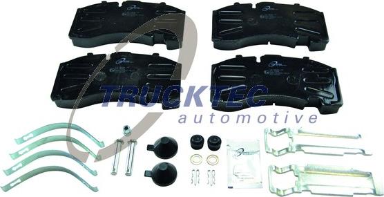Trucktec Automotive 90.35.011 - Гальмівні колодки, дискові гальма avtolavka.club