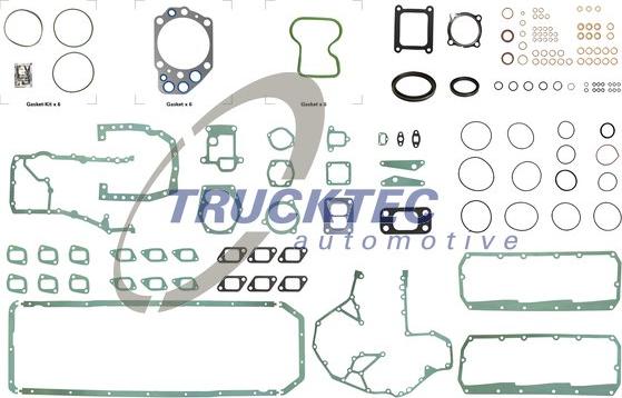 Trucktec Automotive 04.10.108 - Комплект прокладок, двигун avtolavka.club