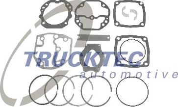 Trucktec Automotive 01.43.502 - Ремкомплект, компресор avtolavka.club