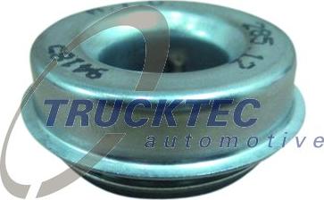 Trucktec Automotive 01.19.010 - Ущільнене кільце валу, вал водяного насоса avtolavka.club