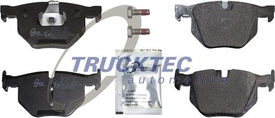 Trucktec Automotive 08.34.193 - Гальмівні колодки, дискові гальма avtolavka.club