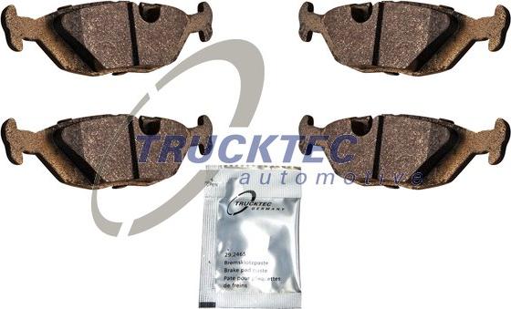 Trucktec Automotive 08.35.045 - Гальмівні колодки, дискові гальма avtolavka.club
