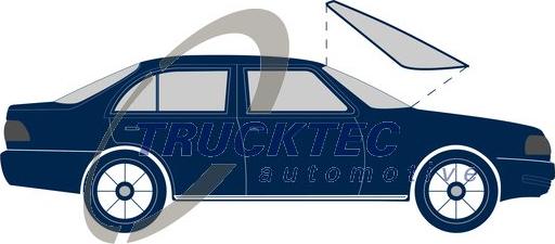 Trucktec Automotive 02.50.002 - Прокладка, вітрове скло avtolavka.club