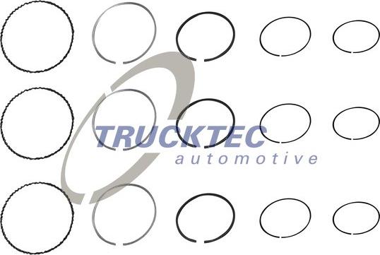 Trucktec Automotive 02.11.061 - Комплект поршневих кілець avtolavka.club