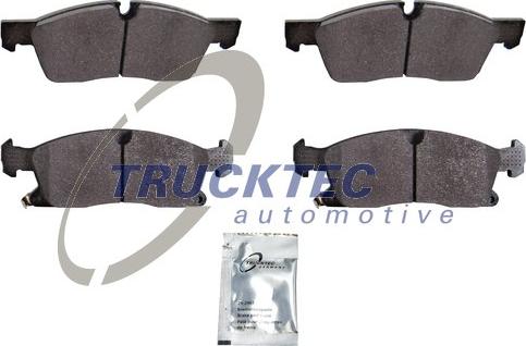 Trucktec Automotive 02.35.436 - Гальмівні колодки, дискові гальма avtolavka.club