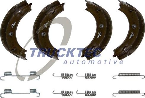 Trucktec Automotive 02.35.052 - Комплект гальм, ручник, парковка avtolavka.club