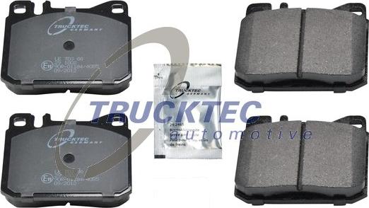 Trucktec Automotive 02.35.112 - Гальмівні колодки, дискові гальма avtolavka.club