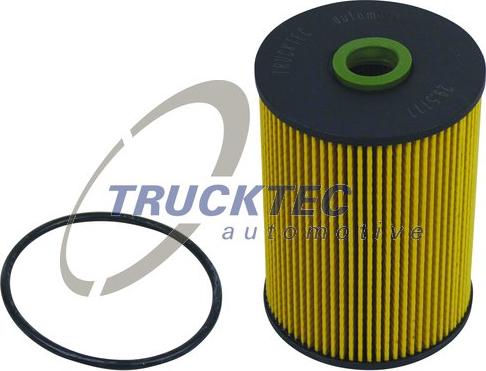 Trucktec Automotive 07.38.027 - Паливний фільтр avtolavka.club
