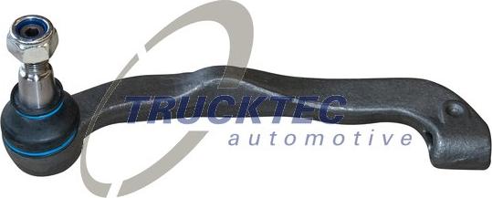 Trucktec Automotive 07.37.128 - Наконечник рульової тяги, кульовий шарнір avtolavka.club