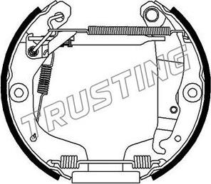 Trusting 6473 - Комплект гальм, барабанний механізм avtolavka.club