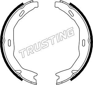 Trusting 052.132 - Комплект гальм, ручник, парковка avtolavka.club